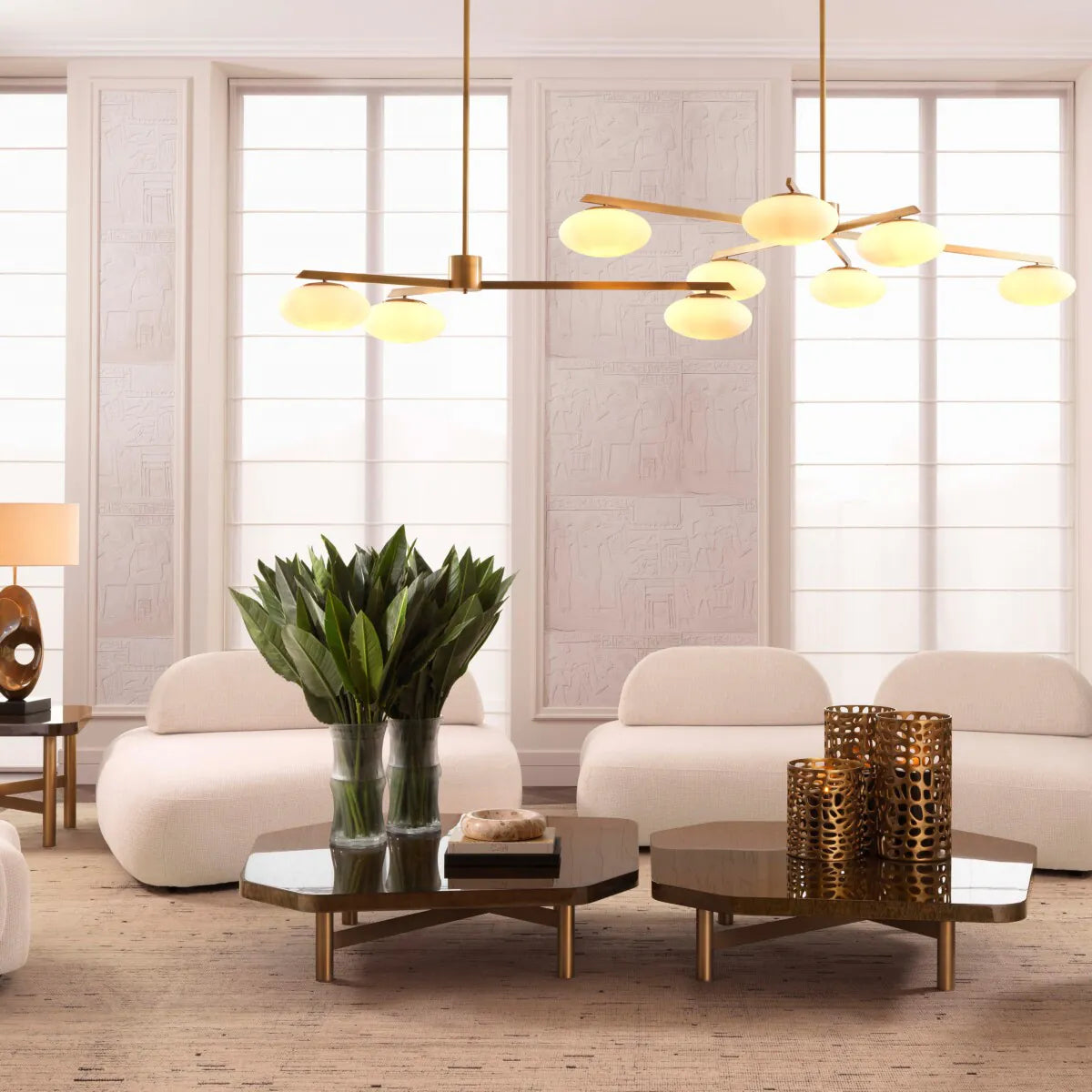 CHANDELIER EVERGREEN S- EICHHOLTZ